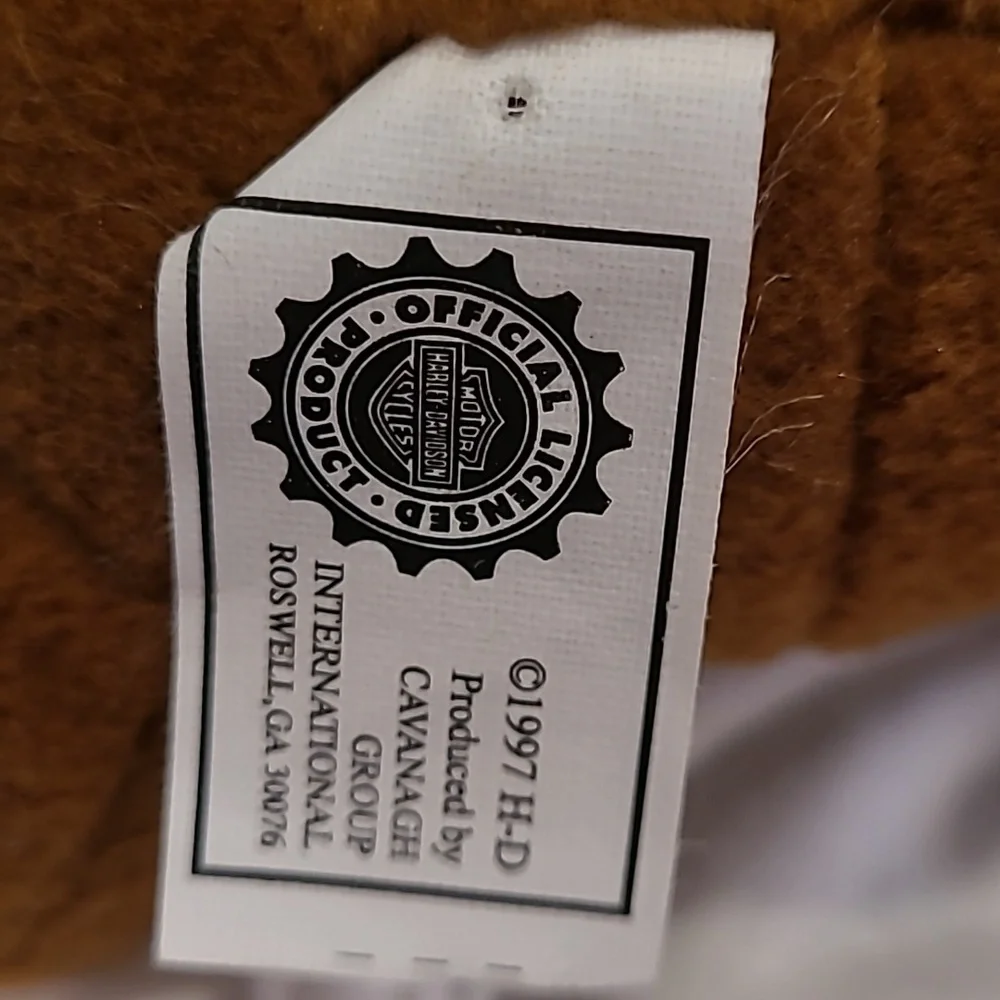 Harley-Davidson Harley-Girl onesie 18 months plus an HD Roamer bear